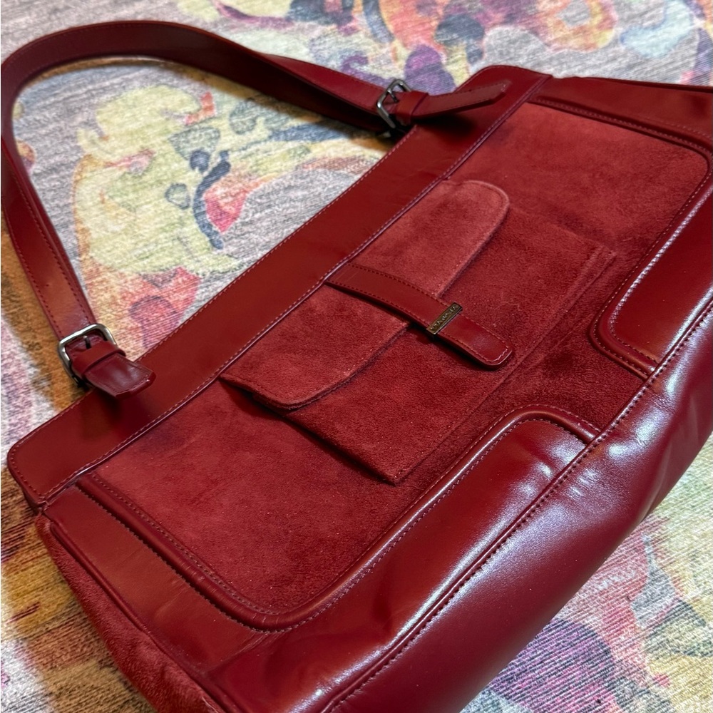 Via Spiga Red Shoulder Bag
